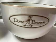 ★ベーカリーショップ　『Done Brown・ダンブラウン』オリジナル スープカップ4点セット / サミット_画像6