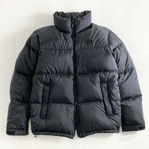 Gb3♪ HELLY HANSEN ヘリーハンセン ダウンジャケット ダウン80% サイズM ネイビー メンズ ナイロンジャケット ジップアップ アウター 上着