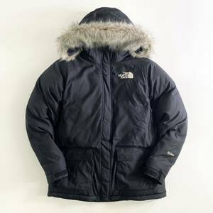 Eb8 THE NORTH FACE ザノースフェイス ダウンジャケット ダウン80% サイズL ブラック レディース マクマードパーカー トップス アウター