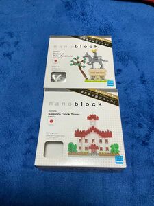 ナノブロック nanoblock NBH 札幌時計台　伊達政宗騎馬像