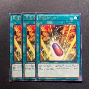 A024】究極進化薬 R 3枚セット 遊戯王 デュエルモンスターズ TCG トレカ カード