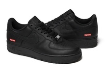 新品 即決 国内 27.5cm US9.5 Supreme Nike Air Force 1 Low Black シュプリーム ナイキ エアフォース1 CU9225-001_画像1