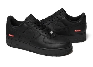 新品 即決 国内 27.5cm US9.5 Supreme Nike Air Force 1 Low Black シュプリーム ナイキ エアフォース1 CU9225-001