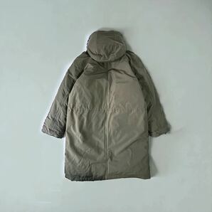 極暖 美品 EDDIE BAUER WEATHEREDGE ダウンジャケット ロング丈 撥水 透湿 防風 エディーバウアー アウトドア アウター ダウンコート DOWNの画像3