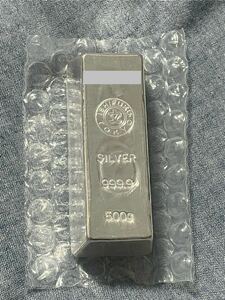 銀地金 0.5kg 純銀 シルバー SILVER 999.9 正規購入品　石福金属興業