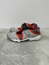 ナイキ エアリフト 26cm グレー NIKE AIR RIFT オレンジ ホワイト サンダル スリッポン_画像2