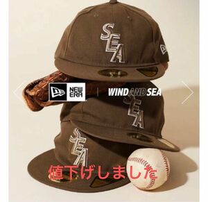 『値下げ』WIND AND SEA NEW ERA 59Fifty Cap 7 3/8 NEW ERA ニューエラキャップ