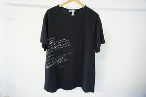 クリックポスト可【即決】YOHJI YAMAMOTO POUR HOMME ヨウジヤマモト メンズ 半袖カットソー 半袖Tシャツ 黒系 サイズ：3 日本製【865257】