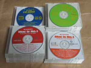 □付録CD-ROMのみ Macがいちばん! 1996年9月号～12月号 1997年1月号～12月号 1998年1月号～9月号 11月号 12月号 1999年2月号～8月号 計35枚