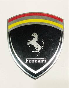 数量限定品　　エンブレム　アルミステッカー　Ferrari 黒