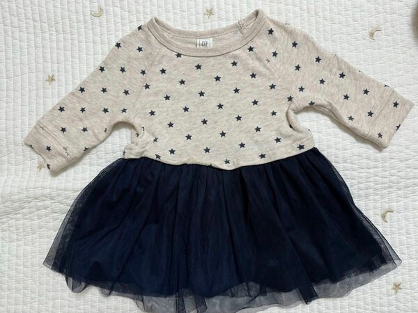 ワンピース ベビー服 長袖ワンピース ベビーギャップ babyGAP