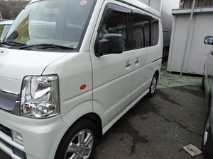  selling out unused Suzuki Jimny JB23Wevuli. Wagon Every DA64W DA64V door mirror cover lustre carbon style original door mirror sticking 