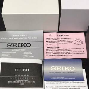 【レア/新品】SEIKO PROSPEX KING SAMURAI WHITEセイコー プロスペックス キングサムライ SRPE37J1ホワイト日本製 Made in Japanの画像8