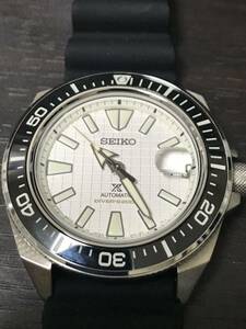 【レア/新品】SEIKO PROSPEX KING SAMURAI WHITEセイコー プロスペックス キングサムライ SRPE37J1ホワイト日本製 Made in Japan