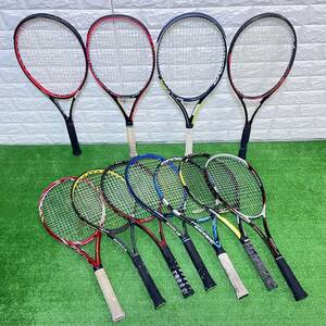 1円スタート　テニスラケット　まとめ　BabolaT Prince BRIDGESTONE YONEX 現状品　BEAM Drive TOUR など