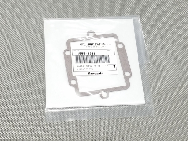 ●送料無料●KDX125SR カワサキ 純正 リードバルブ ガスケット ＞ KDX200SR KDX220SR パッキン インシュレーター インテーク マニホールド