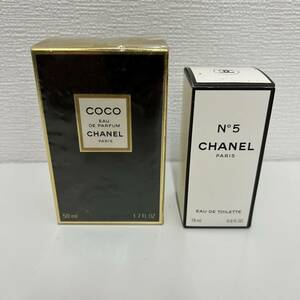 ★☆ CHANEL シャネル No.5 19ml　ほぼ満タン　/　COCO　CHANEL　ココ　シャネル　50ml　未開封 　２点セット#C0208☆★