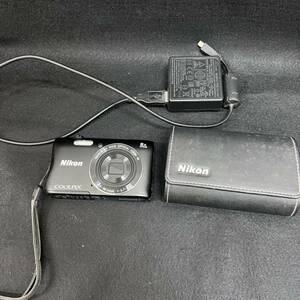 ★☆Nikon COOLPIX S3700 通電確認済み ニコン クールピクス コンパクトデジタルカメラ ブラック #3016☆★