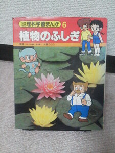 【送料無料】『植物のふしぎ～なぜなぜ理科学習まんが6』水島うらら／集英社／昭和57年版