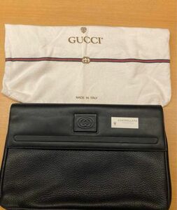 GUCCI グッチ　セカンドバック　メンズ　黒　ブラック　バッグ