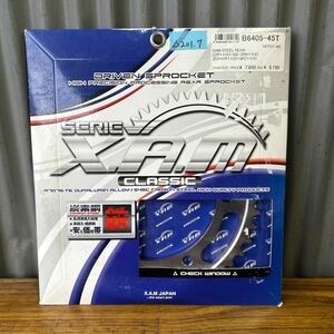 ゼファー1100 ZZR1100 GPZ1100 ZRX1100 XAM製　スティールリアスプロケット　新品　530-45T(△201.7)