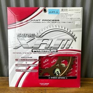 XJR1300 03~GSX1000R 09~ YZFR-1 98~ XAM製　プレミアム　リアスプロケット　新品　530-45T (△205.6) 