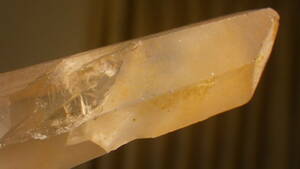 ブラジル産のタンジェリン・クォーツです。　残２　みかん水晶　オレンジ水晶