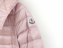 MONCLER ダウンジャケット RUBIS 00 ピンク #LONGUE SAISONシリーズ#軽量薄手 国内購入品 '20年商品_画像2