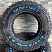 即納 デリカD:5 RAV4 CX-5 225/70R16 トーヨー オープンカントリー R/T XTREME-J XJ04 16×7.0J+35 5/114.3 BKSC タイヤホイール4本セット_画像8