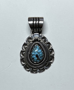  little ]. Will van te bar pendant top / WCV, WIL WILL VANDEVER,navajonababo, turquoise, Indian jewelry 