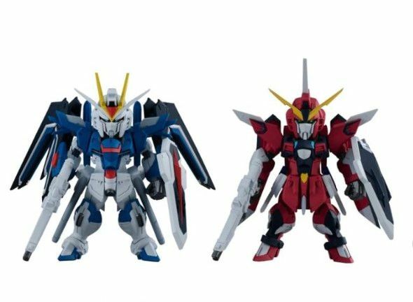 新品・未開封 GUNDAM CONVERGE #24 2体 セット売り ライジングフリーダム イモータルジャスティス