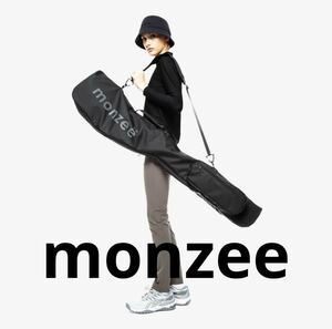 monzee モンジー 練習場　ゴルフ　バッグ　ケース　ロバ　ヘッドカバー　キャディバッグ　 クラブケース　黒　ブラック　アイアン