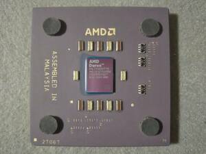AMD 低消費電力版 Duron 1.1GHz DHL1100AHT1B TDP 35W Morgan (Model 7) Socket A (Socket 462)