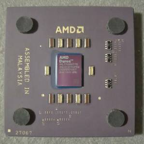 AMD 低消費電力版 Duron 1.1GHz DHL1100AHT1B TDP 35W Morgan (Model 7) Socket A (Socket 462)の画像1