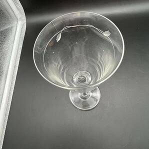 【未使用】ウェッジウッド WEDGEWOOD ワイルドストロベリー ワイングラス ペア クリスタルグラス いちご 人気 16847 U80の画像5
