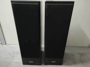 1円スタート PHILIPS/フィリップス スピーカー ペア FB821 中古