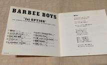 バービーボーイズ/BARBEE BOYS「1st OPTION」_画像3