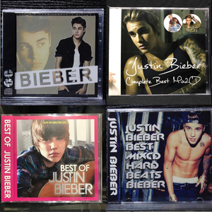 【限定1SET】9,720円→3,890円 Justin Bieber ジャスティン ビーバー Best MixCD 4個SET【144曲収録】新品