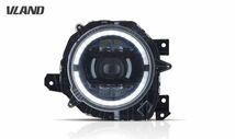 VLAND ジムニー JB64W ジムニーシエラ JB74W LEDプロジェクターヘッドライトユニット 左右 オープニング機能付オンオフ切替可能_画像1