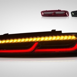 処分品 VLAND 日本仕様車両ディーラー車 カマロ LT RS SS LED テール ランプ 流れる ウインカー camaroの画像1