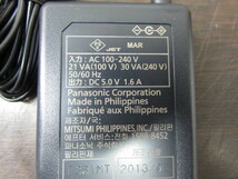 【YAC0592】★Panasonic VSK0780 5V-1.6A 通電確認済み★中古_画像4