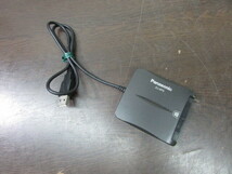 【YPC1359】★Panasonic ZU-9PS USB Smart Card Reader 未チェック現状渡し★JUNK_画像1