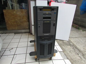 【YDT0954】希少機器★Panasonic AJ-DE77H リニア編集機 AMD K6-II 300MHｚ/128MB/HD欠品/CD/FDD/OS無し/BIOS_OK 本体 直接引取限定★中古