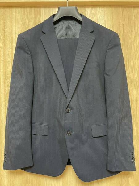 AOYAMA 青山 スーツ RITORNO WASHABLE AB5 170㎝用 ネイビー系