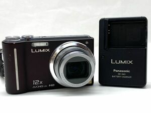 【C918】Panasonic LUMIX DMC-TZ7 パナソニック ルミックス コンパクト デジタル カメラ 充電器付き