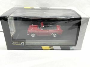 【D161】新品 未開封 FIRST:43『1/43 TOYOTA PUBLICA CONVERTIBLE 1964』レッド トヨタ パブリカ コンバーチブル ダイキャストミニカー