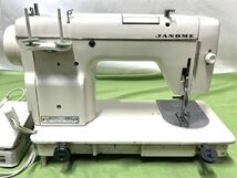【D148】 JANOME ジャノメ MODEL 801 ミシン ハンドクラフト レトロ ジャンク扱い b_画像4