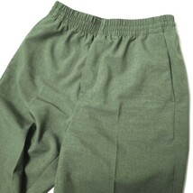 Cellar Door セラードアー 23SS イタリア製 SLIM EASY PANTS スリムイージーパンツ 23030910001810 カーキ トラウザー ボトムス g15449_画像5