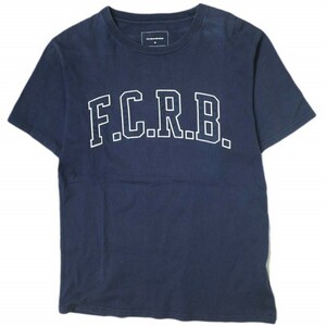 F.C.R.B. ブリストル APPLIQUE ARCH LOGO TEE アップリケ アーチロゴ Tシャツ FCRB-180043 M ネイビー 半袖 F.C.Real Bristol g15599