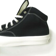 新品 CONVERSE ADDICT コンバースアディクト 23AW JACK PURCELL CANVAS MID ジャックパーセル キャンバス ミッド 1AD673 US10.5/29cm BLACK_画像7